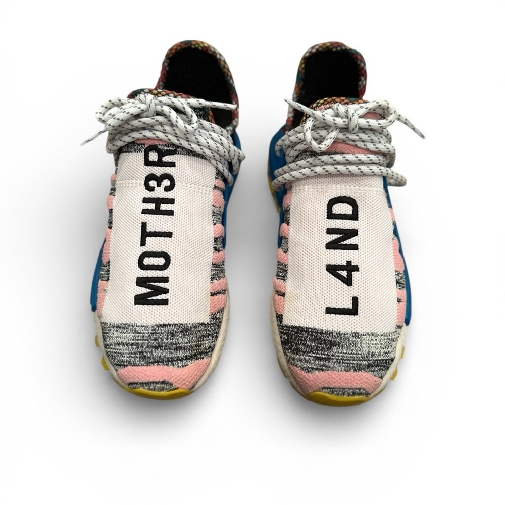 Adidas x Pharrell NMD Human Race “Moth3rLand” Sneakers Unisex Sz-M-6/W-7.5